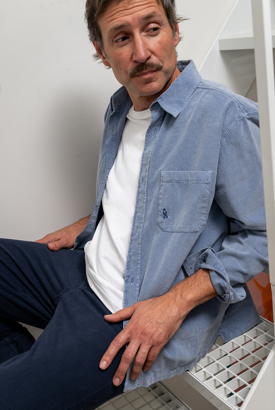 Ethan - Camisa Con Bolsillos Regular Style