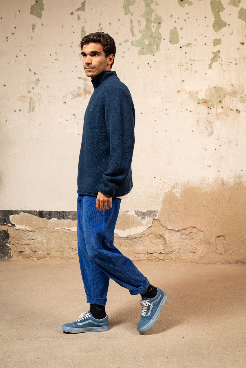 Cosme - Pantalón Pana Capri Tipo Chino Relaxed-Tapered Cut