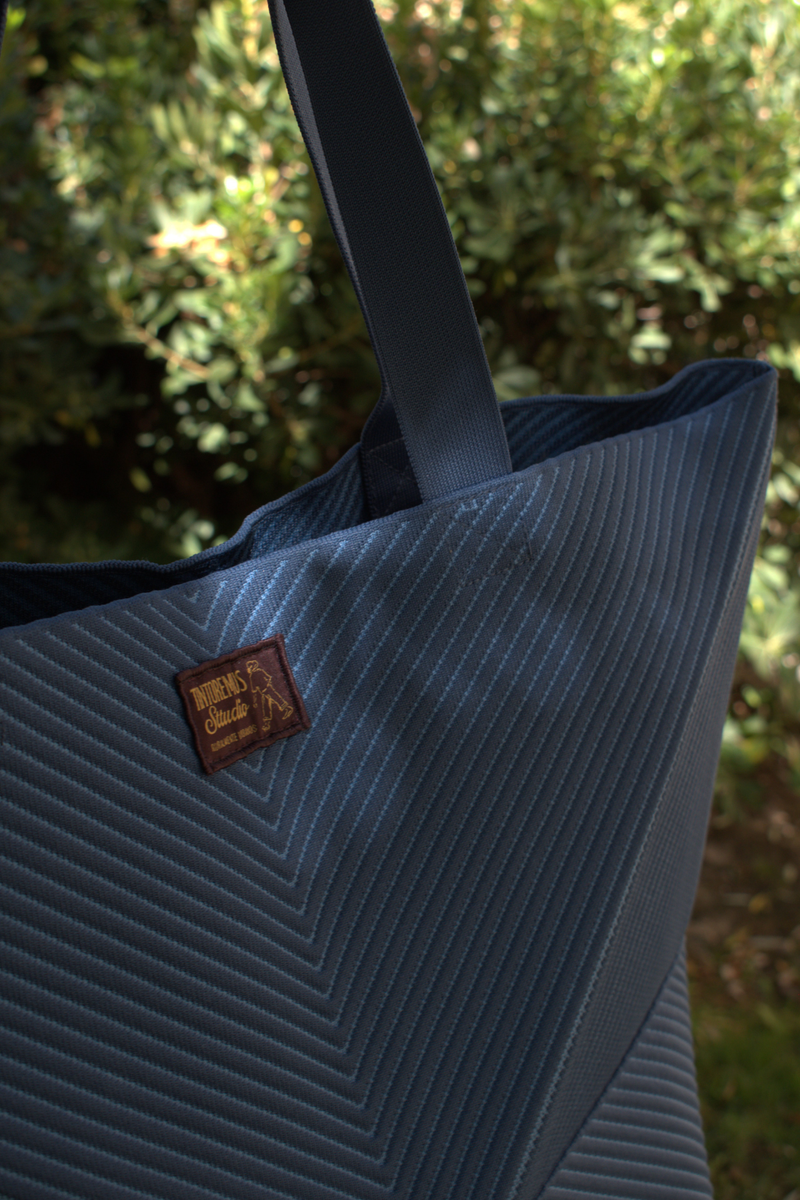 Grace Union Blue - Bolso knitbag