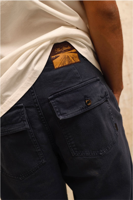 Cosme - Pantalón Capri Tipo Chino Relaxed-Tapered Cut