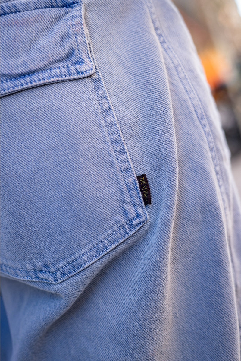 Cosme® - Pantalón Capri Tipo Chino Relaxed-Tapered Cut