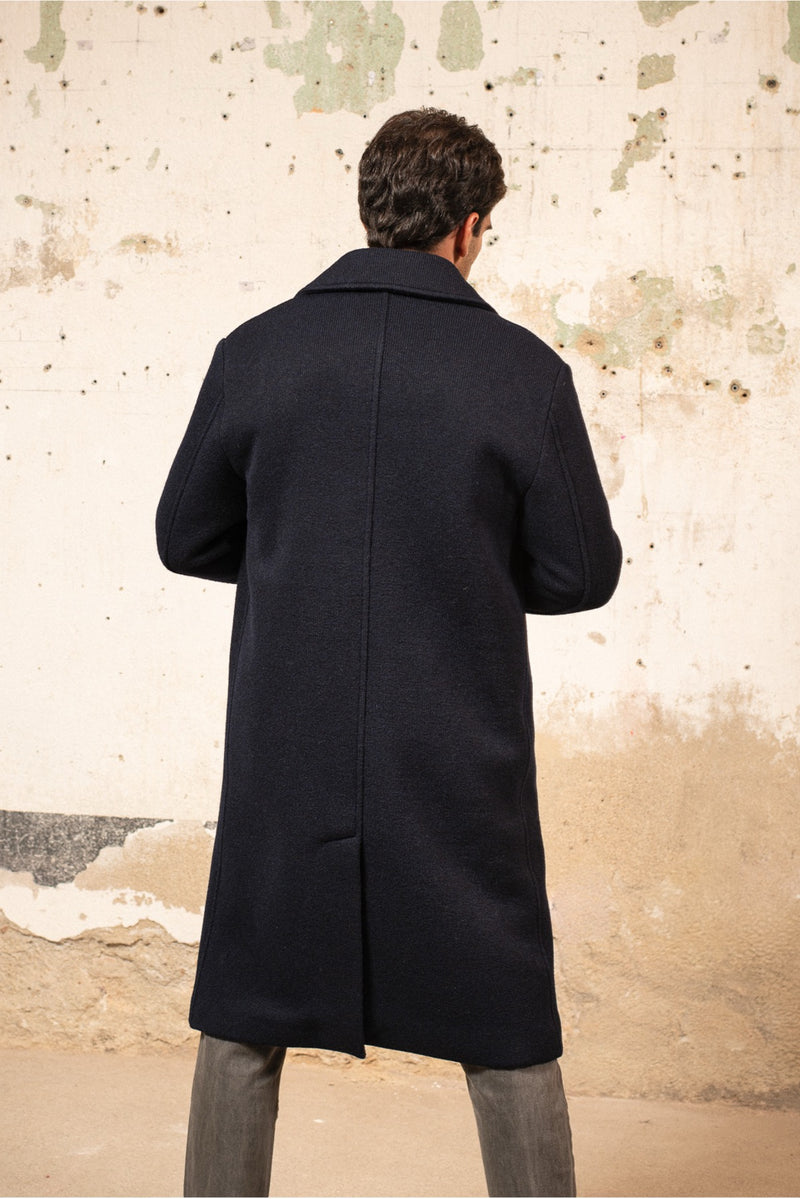 Darcy Blue Black - Abrigo Largo