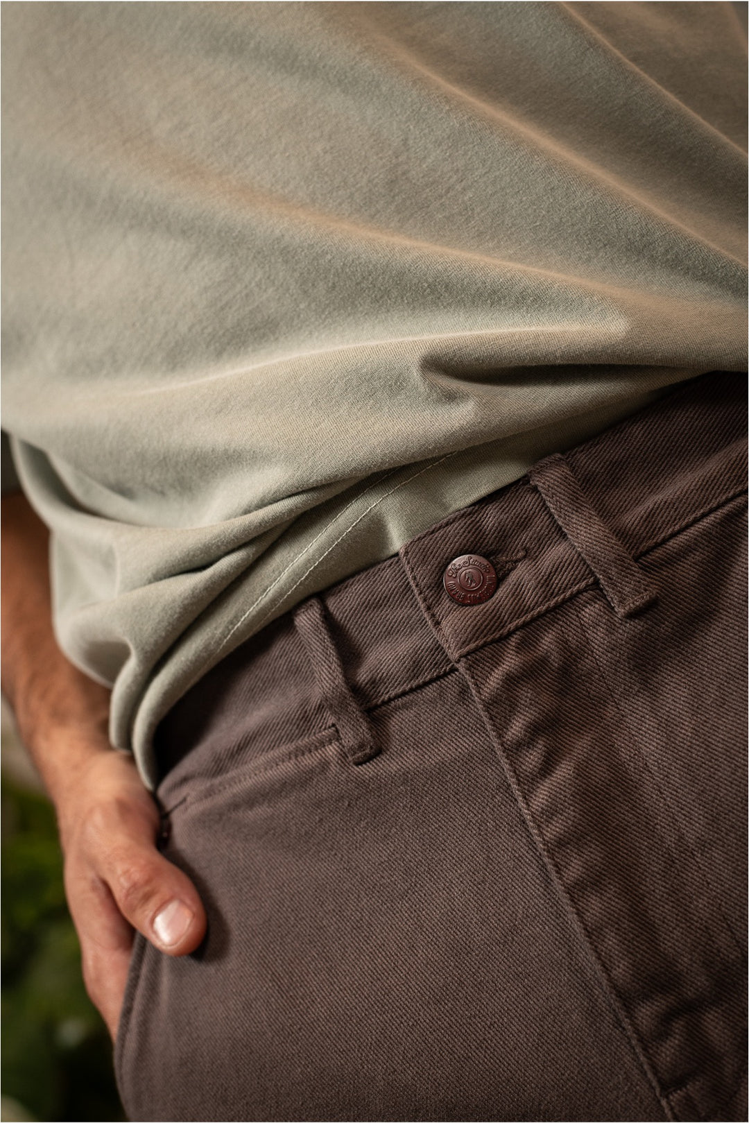 Liam - Pantalón Tipo Chino Wide-Leg Fit