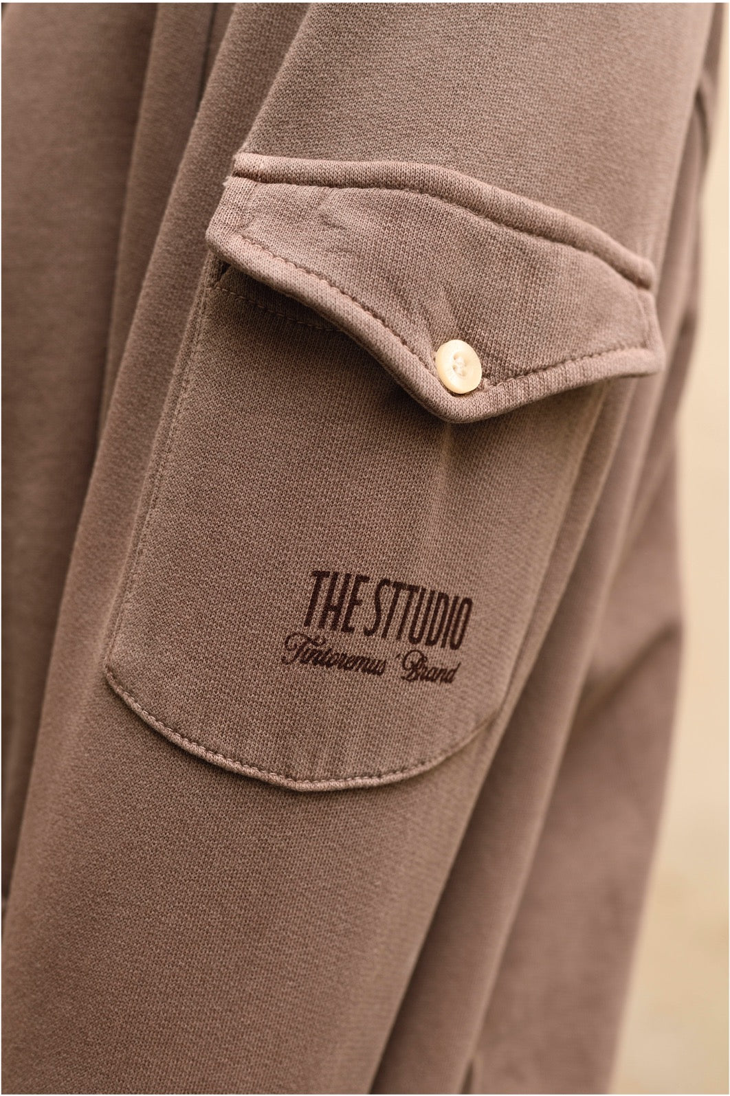 Pete - Zip-through Relaxed Fit Sweatshirt