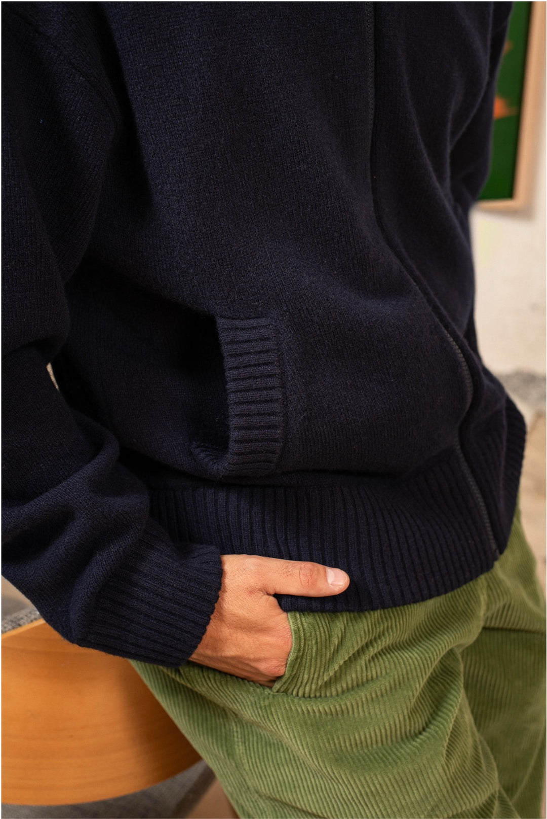 Ross - Cárdigan Con Cremallera