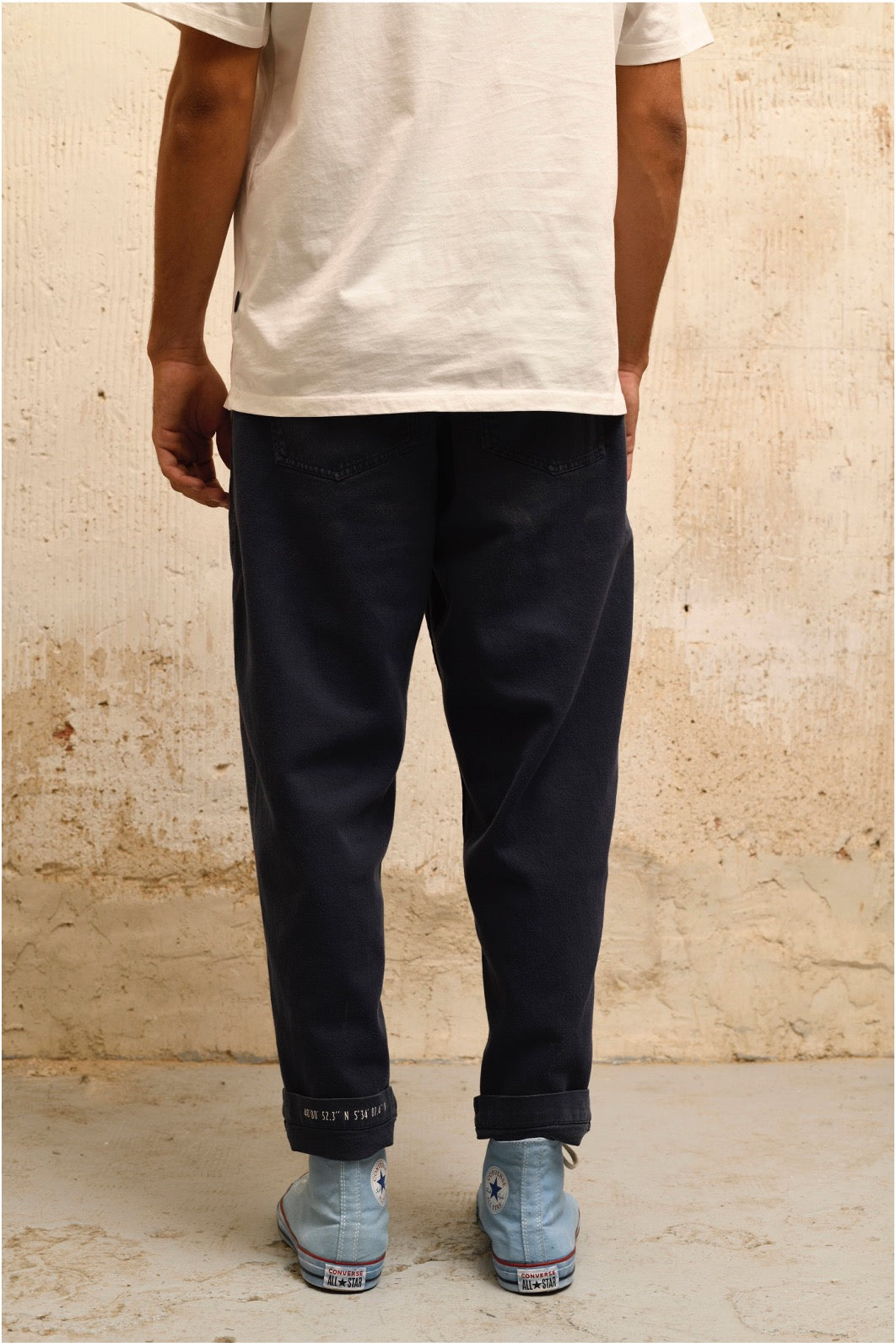 Cosme - Pantalón Capri Tipo Chino Relaxed-Tapered Cut