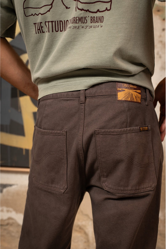 Liam - Pantalón Tipo Chino Wide-Leg Fit