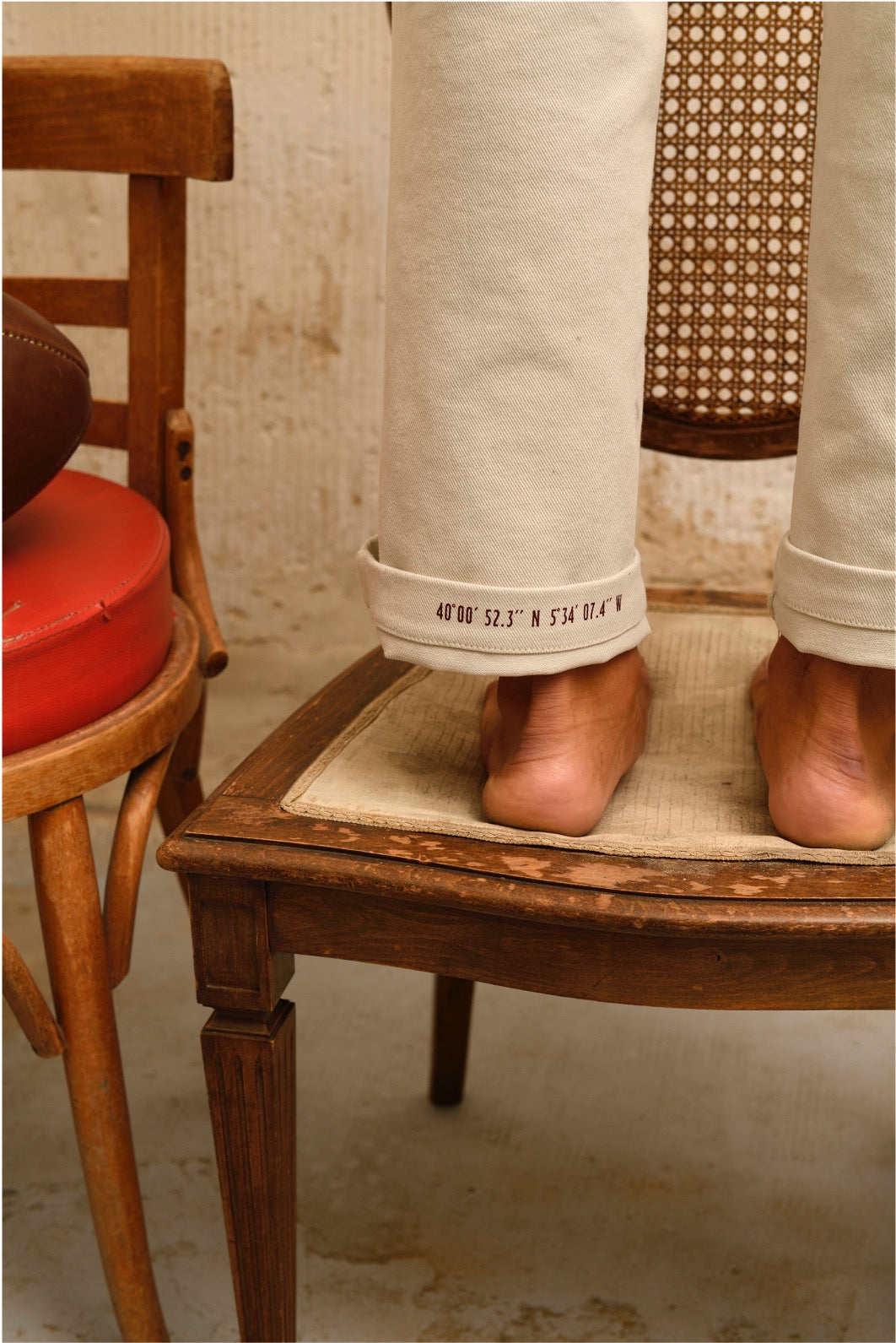 Timoteo - Pantalón Chino Wide Leg Cut