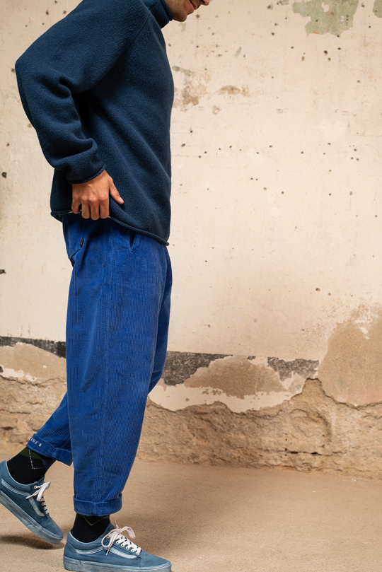 Cosme - Pantalón Pana Capri Tipo Chino Relaxed-Tapered Cut