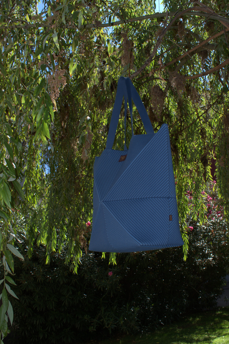 Grace Union Blue - Bolso knitbag