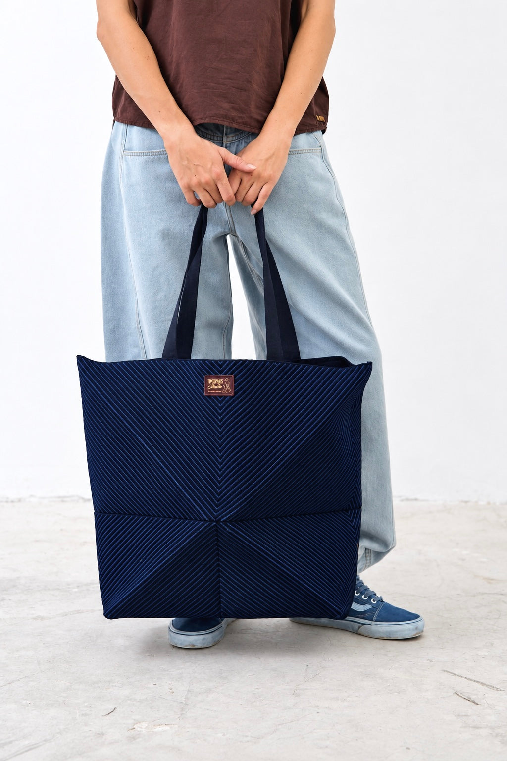 Grace Large Ocean - Bolso knitbag
