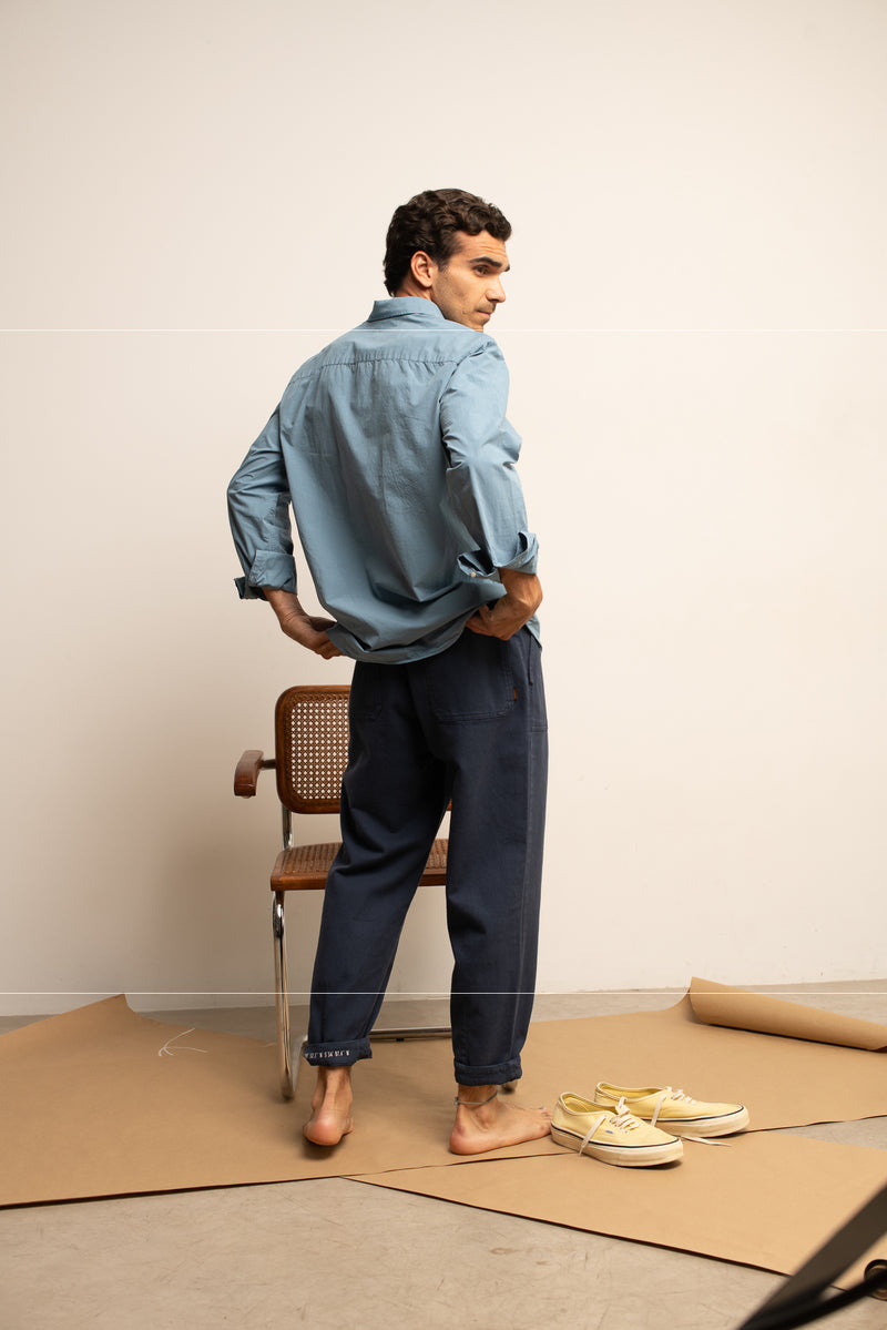 Jeremy Deep Sea - Pantalón Relaxed Fit