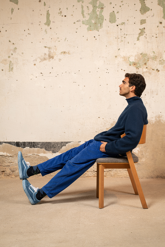 Cosme - Pantalón Pana Capri Tipo Chino Relaxed-Tapered Cut