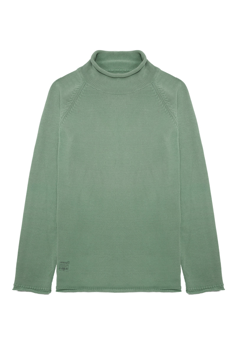 Alumbre Leafy Green - Fisherman Regular Fit Jumper