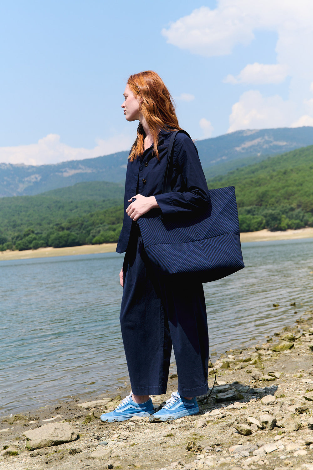 Grace Large Ocean - Bolso knitbag