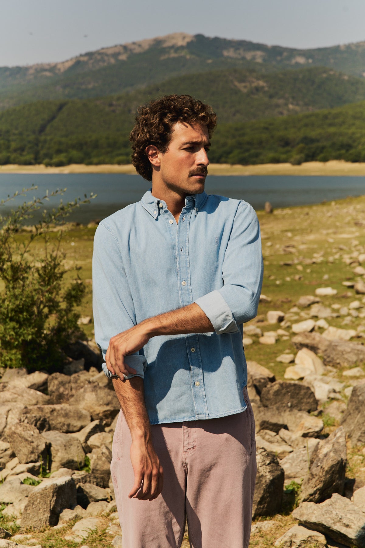 James - Relaxed Fit Denim Shirt