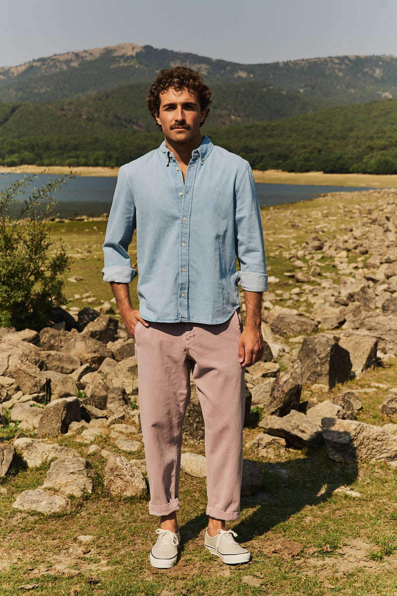 James - Relaxed Fit Denim Shirt