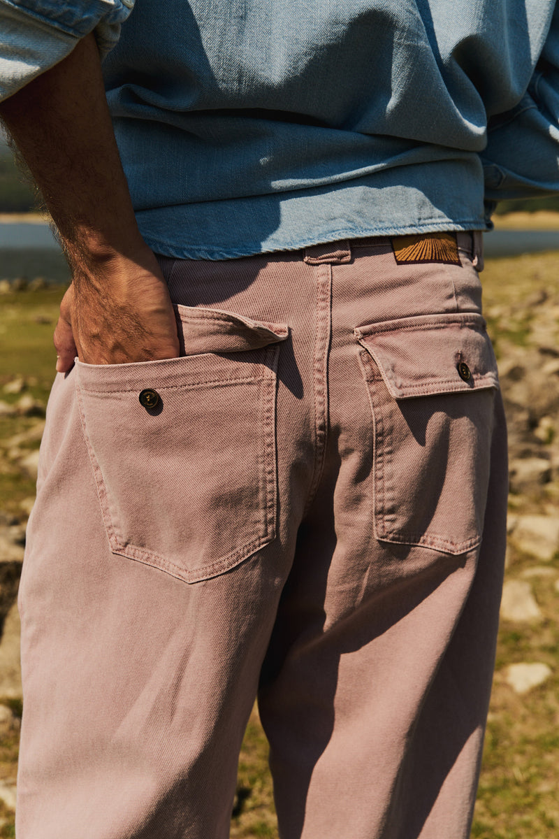 Cosme® Iris - Pantalón Capri Tipo Chino Relaxed-Tapered Cut