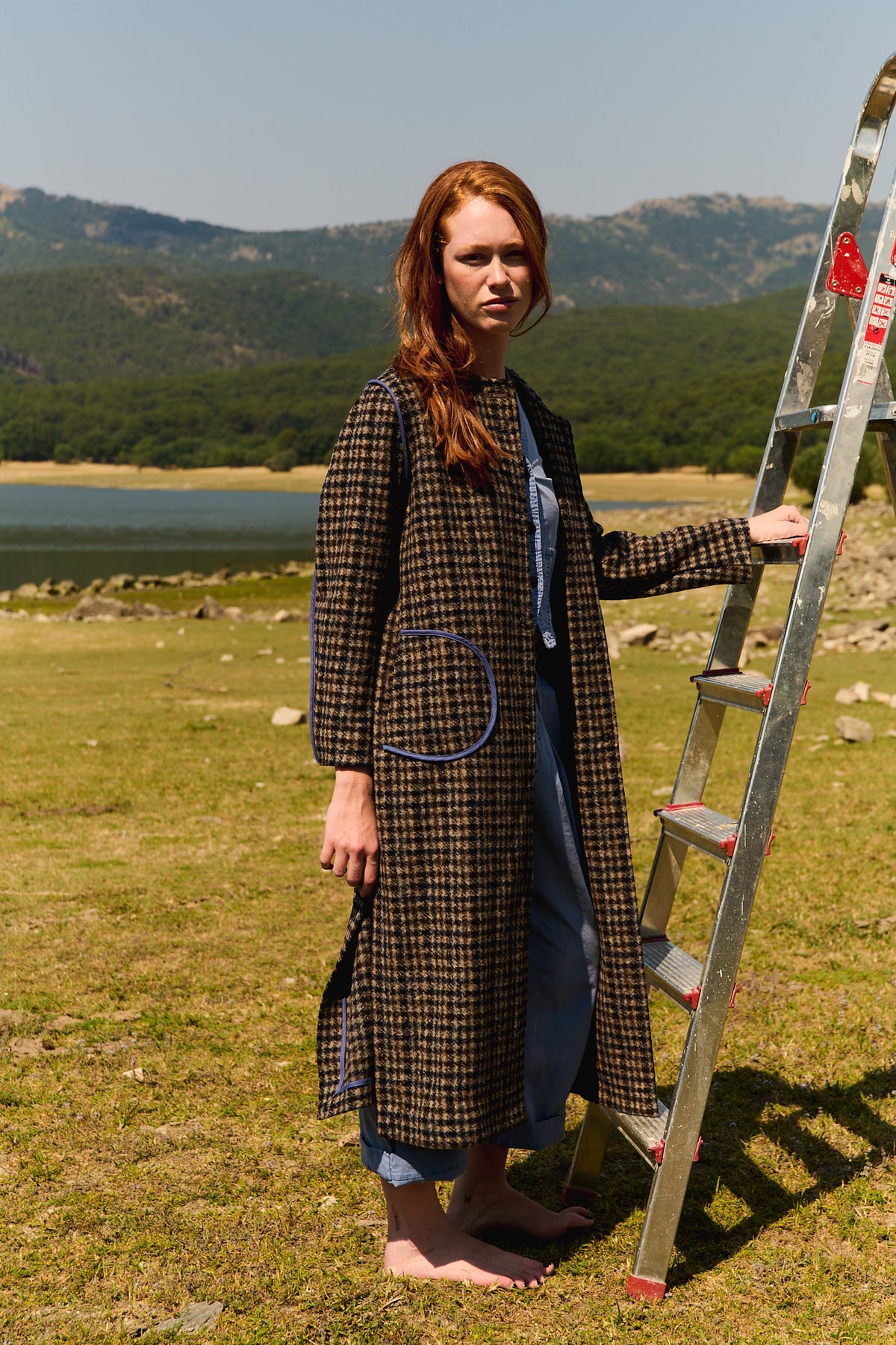 Joanna - Long Midi-Length Unstructured Coat