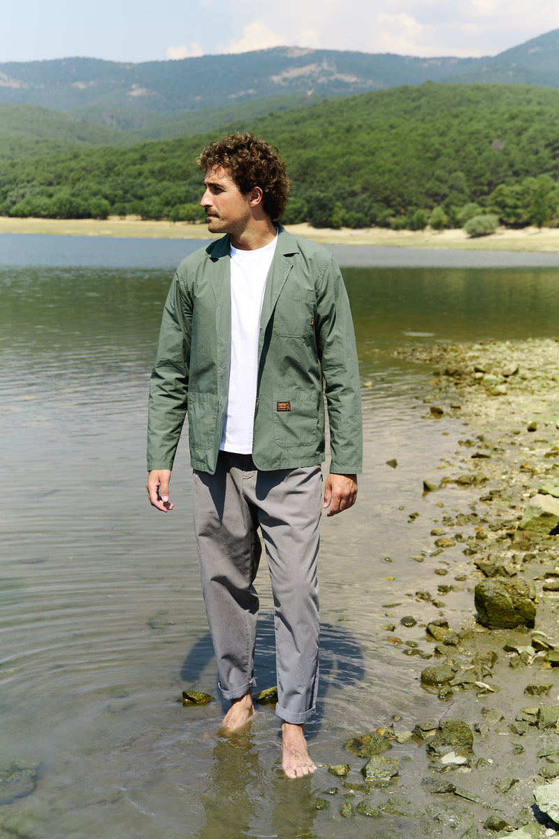 Dylan Charcoal - Pantalón Tipo Chino Relaxed - Tapered Cut