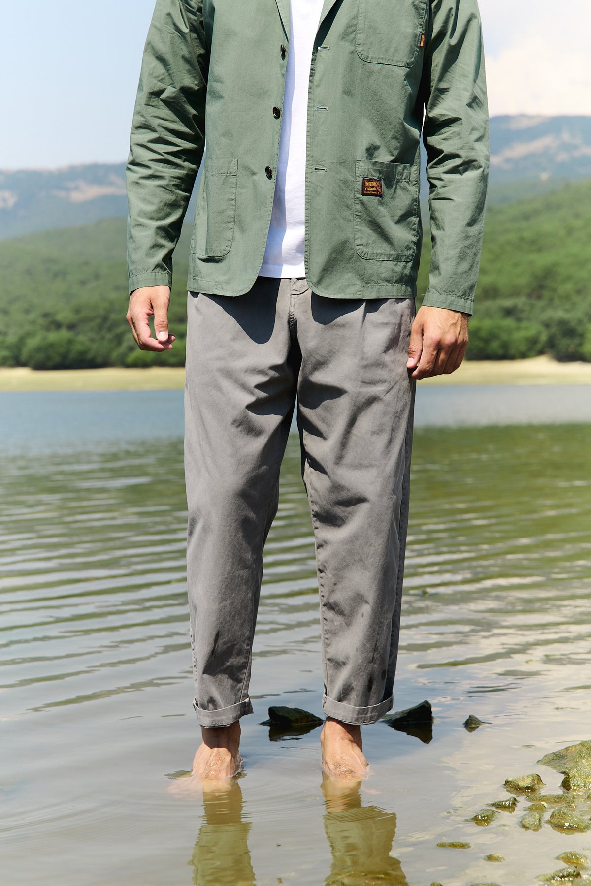 Dylan Charcoal - Pantalón Tipo Chino Relaxed - Tapered Cut