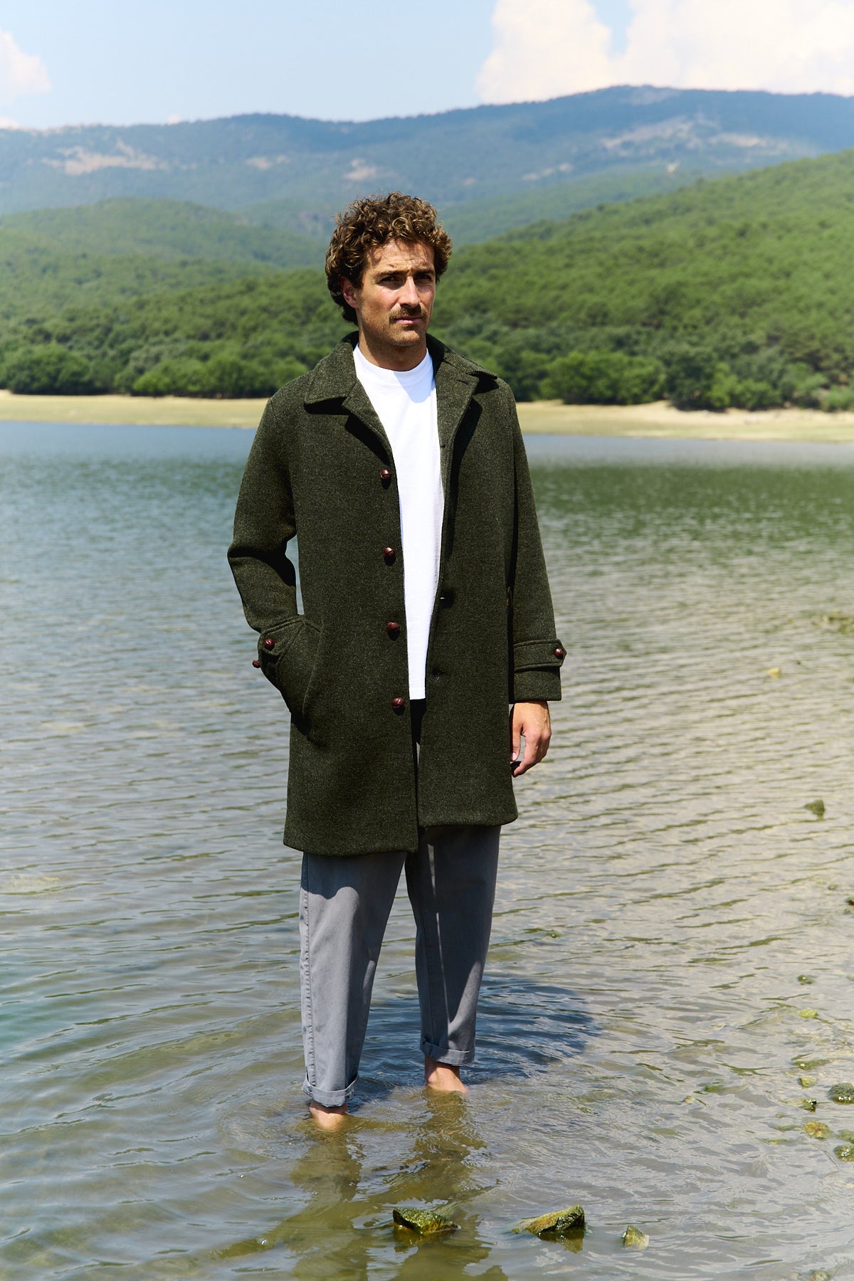 Christopher Hunter Green - Abrigo tipo loden