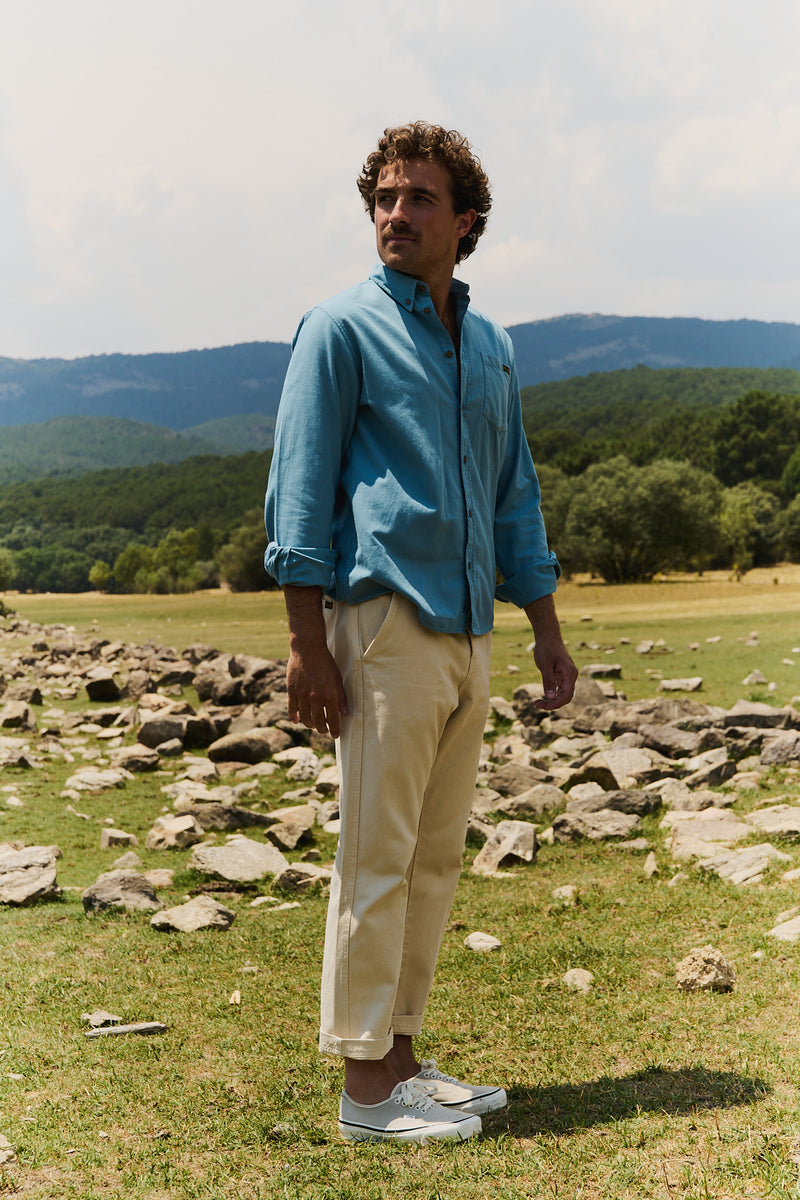 Patrick Storm - Camisa de corte recto