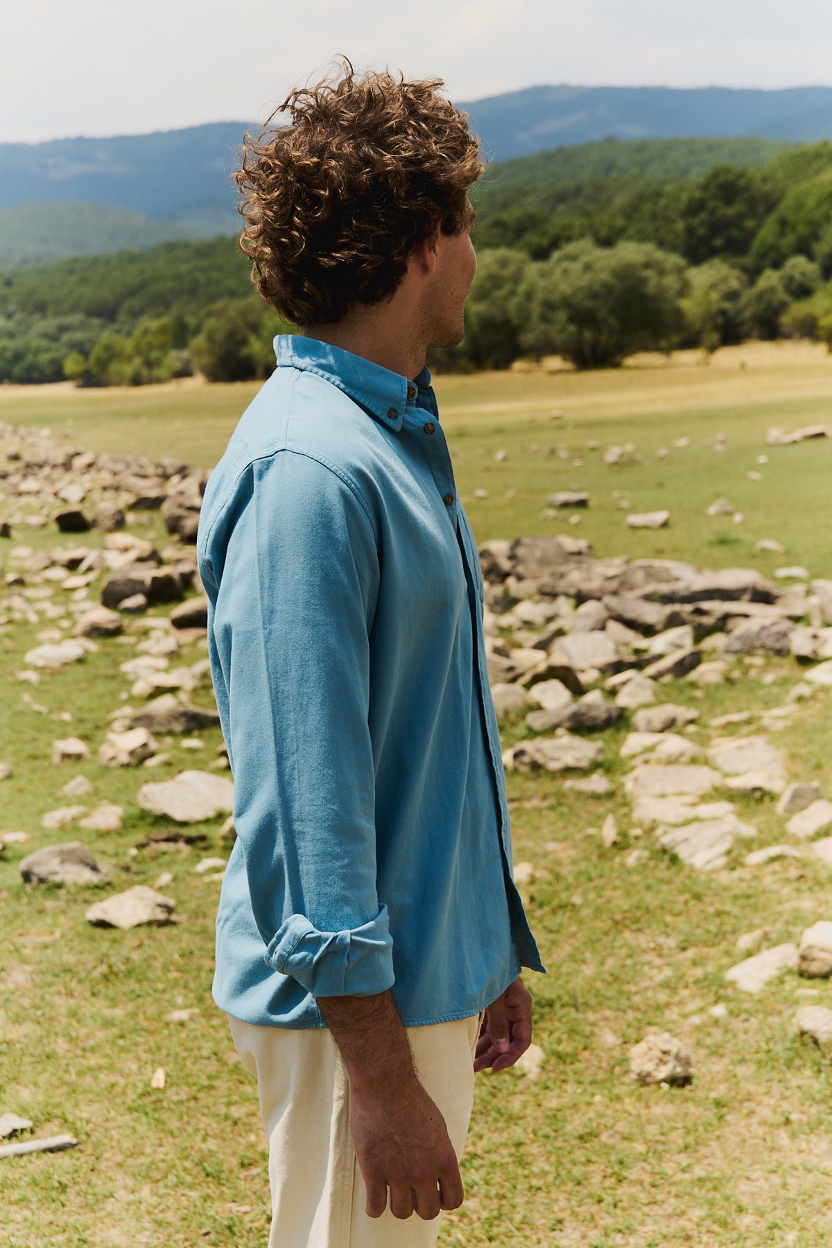 Patrick Storm - Camisa de corte recto