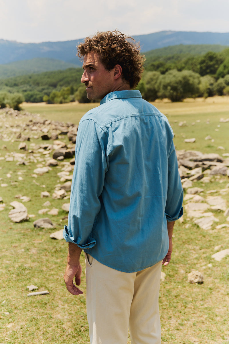 Patrick Storm - Camisa de corte recto