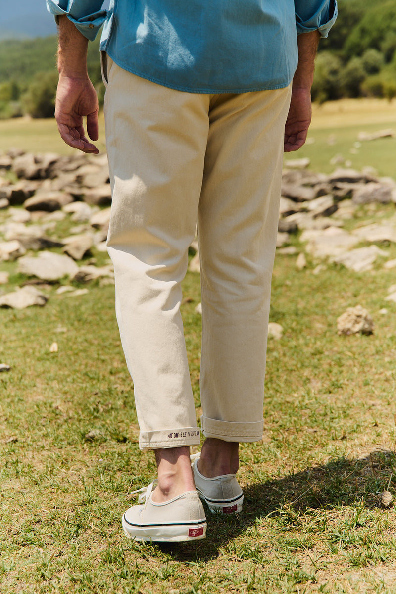 Liam - Chino Trousers - Wide Leg Fit