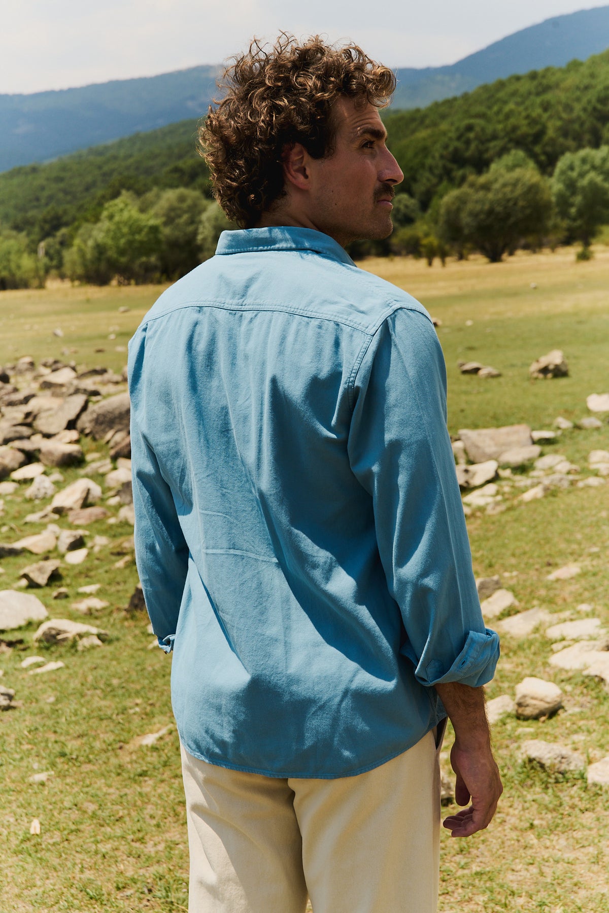 Patrick Storm - Camisa de corte recto