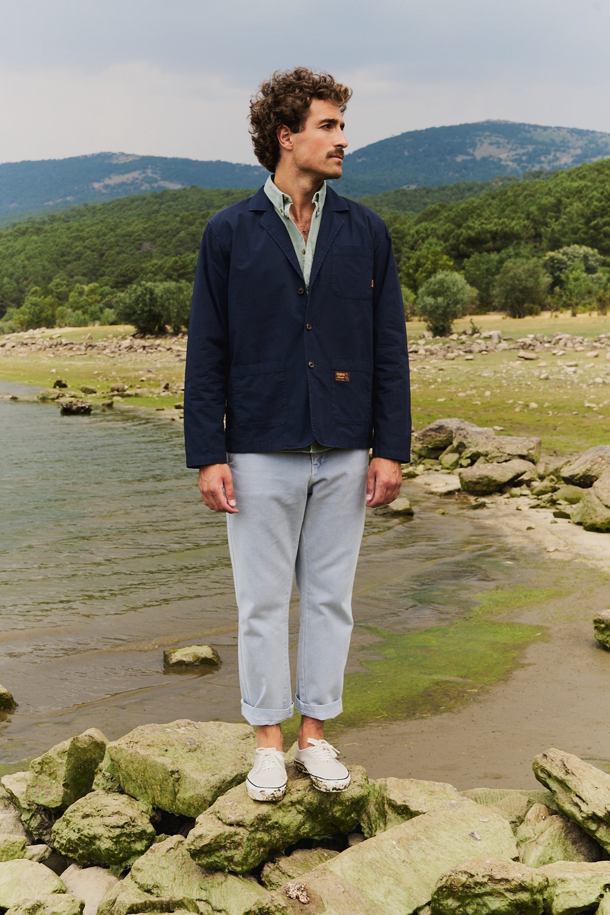 Liam - Wide-leg Fit Chino Trousers