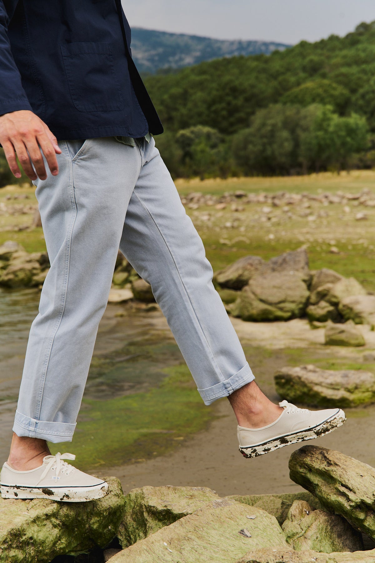 Liam - Wide-leg Fit Chino Trousers