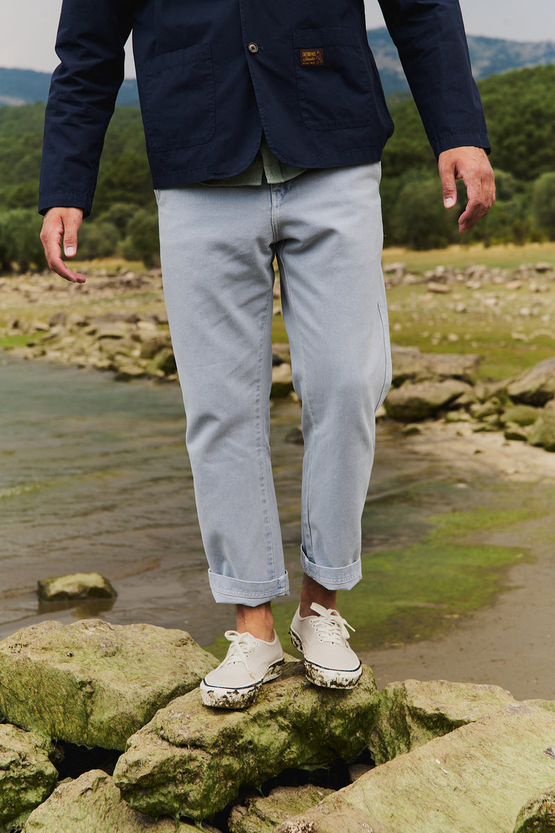 Liam - Wide-leg Fit Chino Trousers