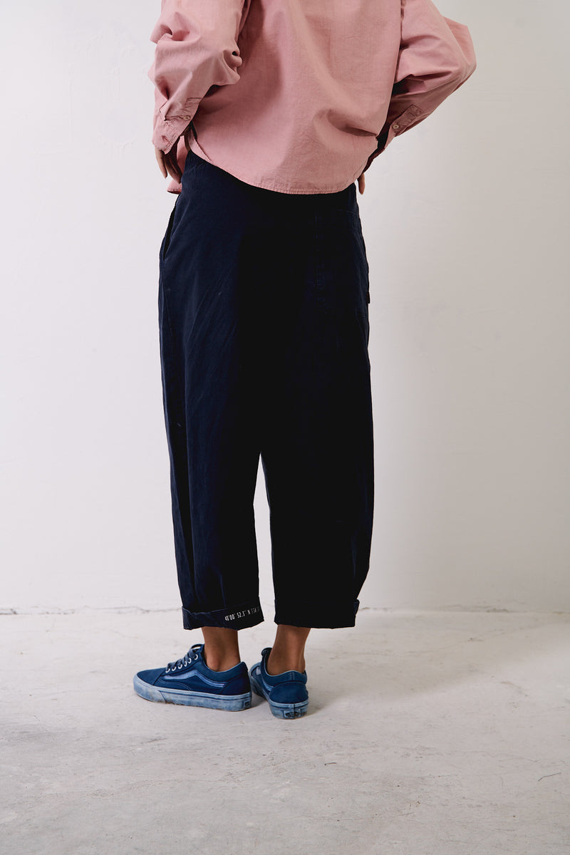 Aline Deep Sea - Pantalón tipo Barrel