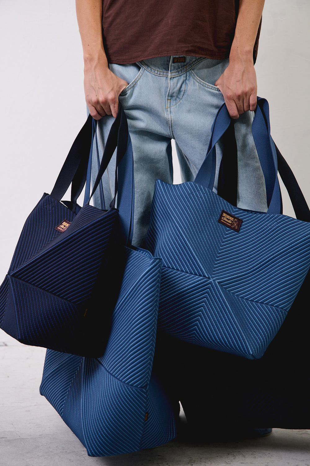 Grace Large Ocean - Bolso knitbag