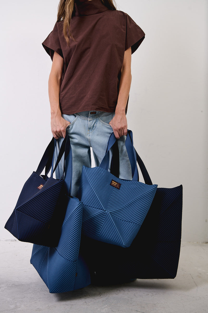 Grace Large Ocean - Bolso knitbag
