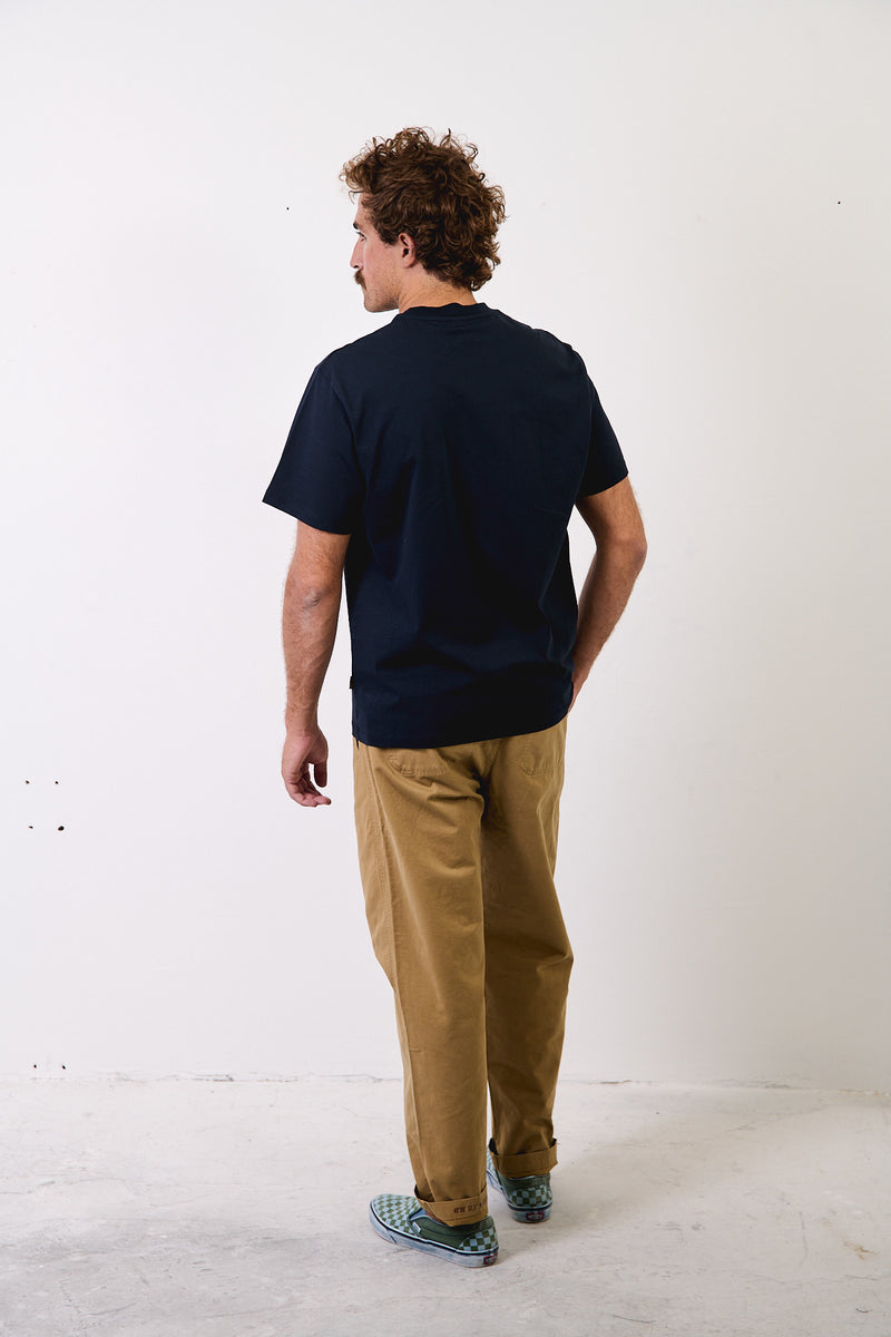 Clemen Caramel - Pantalón Chino Con Pinzas Straight Cut