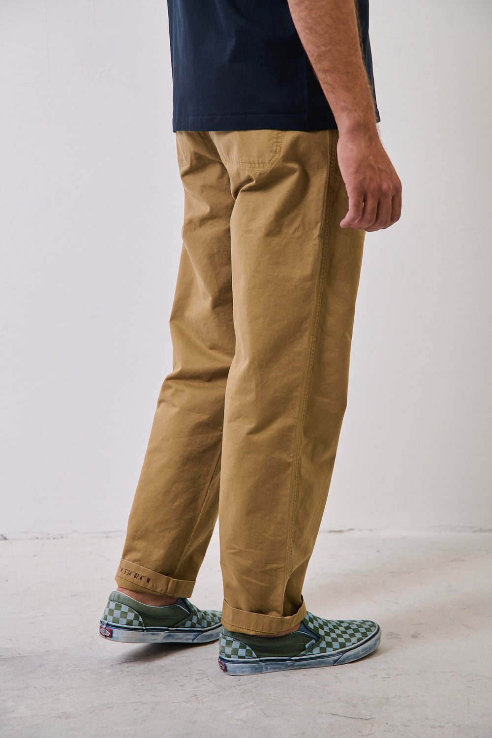 Clemen Caramel - Pantalón Chino Con Pinzas Straight Cut