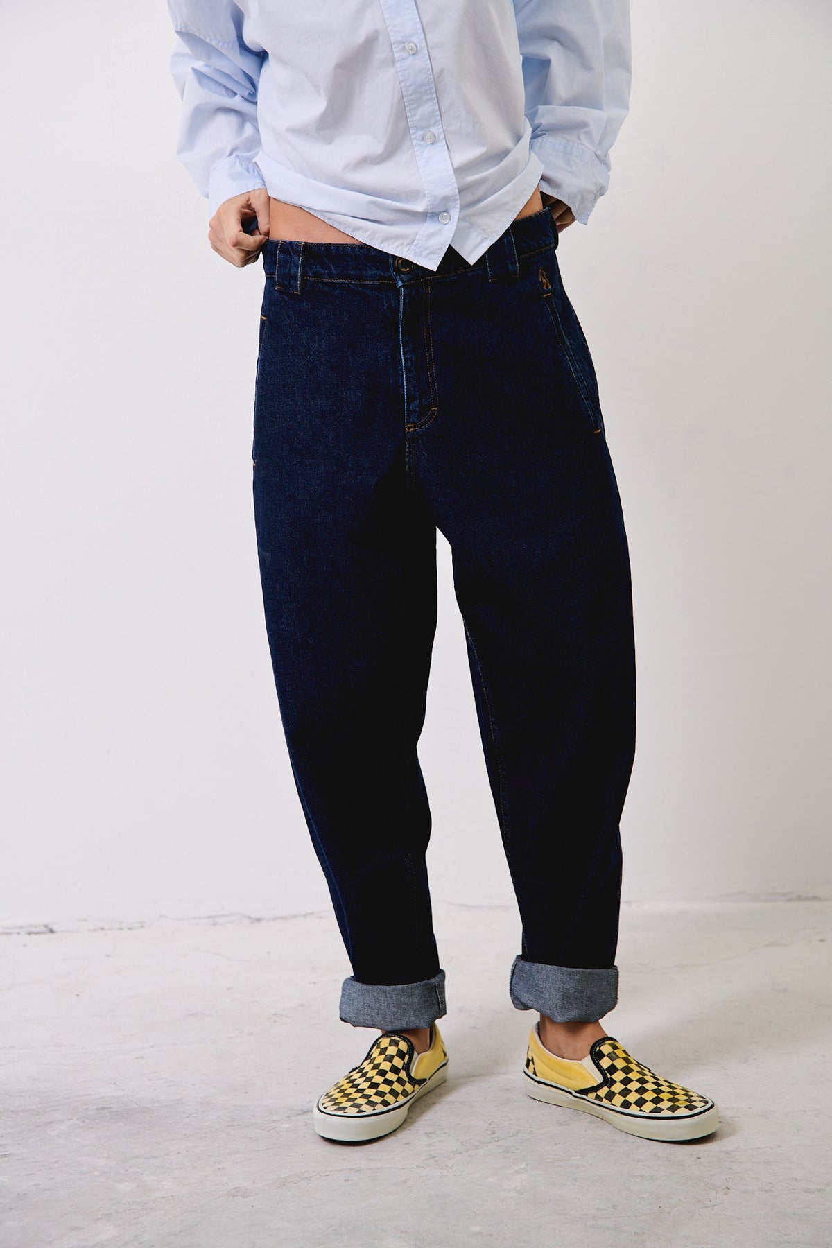 Cosme Denim - Pantalón tipo Chino Relaxed-Tapered Cut