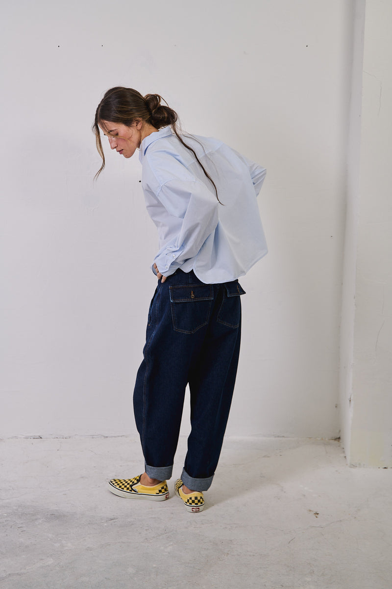 Cosme Denim - Pantalón tipo Chino Relaxed-Tapered Cut