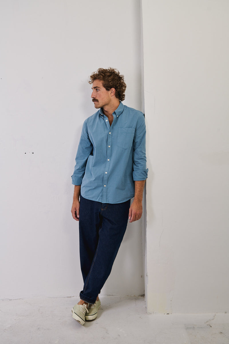Cosme Denim - Pantalón tipo Chino Relaxed-Tapered Cut