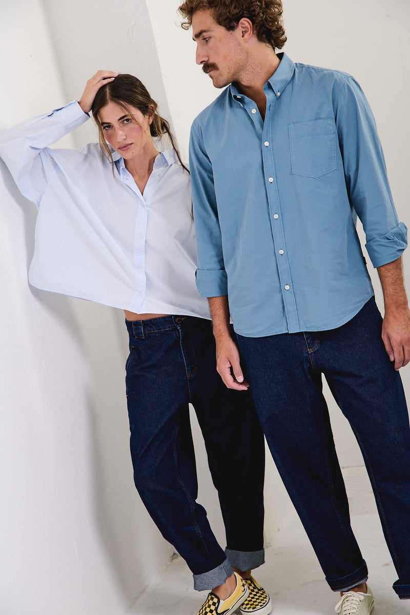 Cosme Denim - Pantalón tipo Chino Relaxed-Tapered Cut