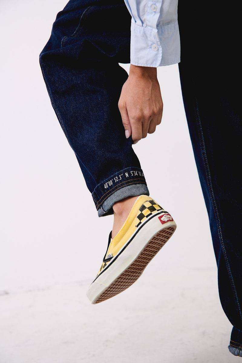 Cosme Denim - Pantalón tipo Chino Relaxed-Tapered Cut