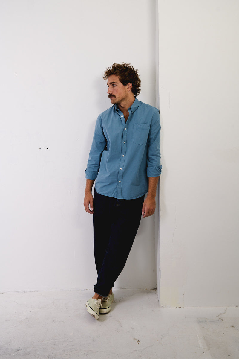 Cosme Denim - Pantalón tipo Chino Relaxed-Tapered Cut