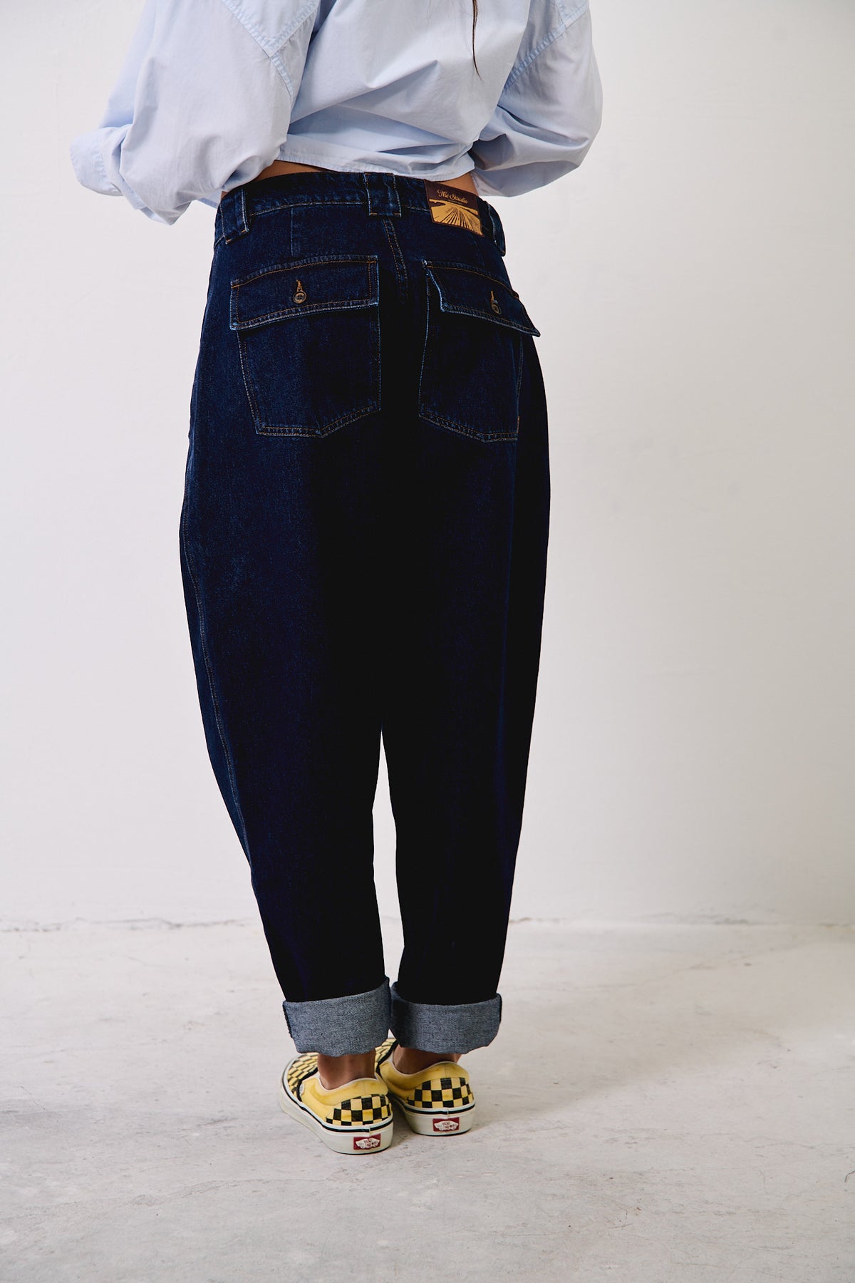 Cosme Denim - Pantalón tipo Chino Relaxed-Tapered Cut