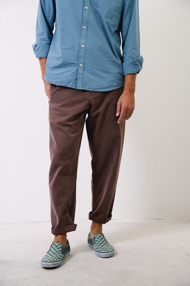 Cosme® Earth - Pantalón Capri Tipo Chino Relaxed-Tapered Cut
