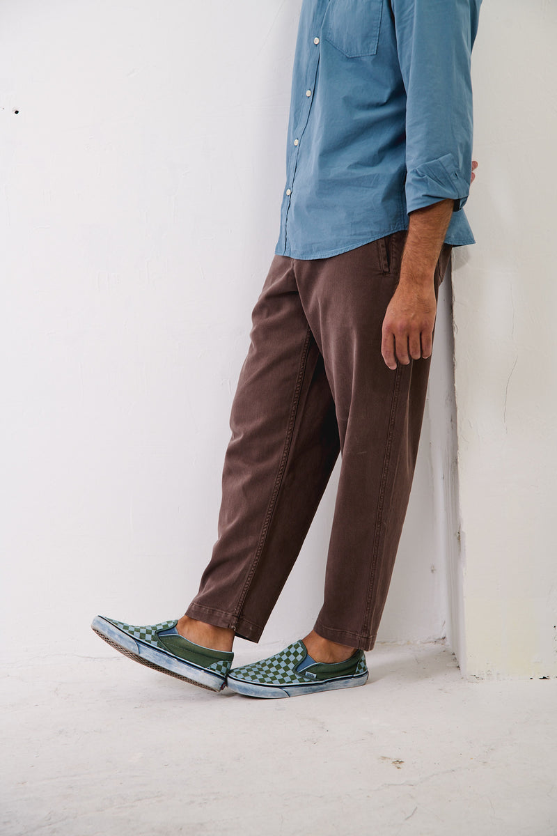 Cosme® Earth - Pantalón Capri Tipo Chino Relaxed-Tapered Cut