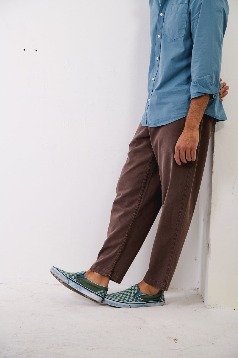 Cosme® Earth - Pantalón Capri Tipo Chino Relaxed-Tapered Cut