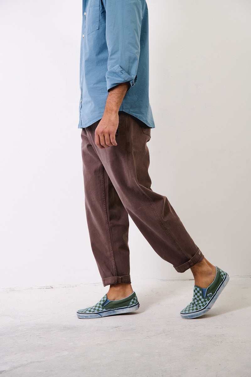 Cosme® Earth - Pantalón Capri Tipo Chino Relaxed-Tapered Cut